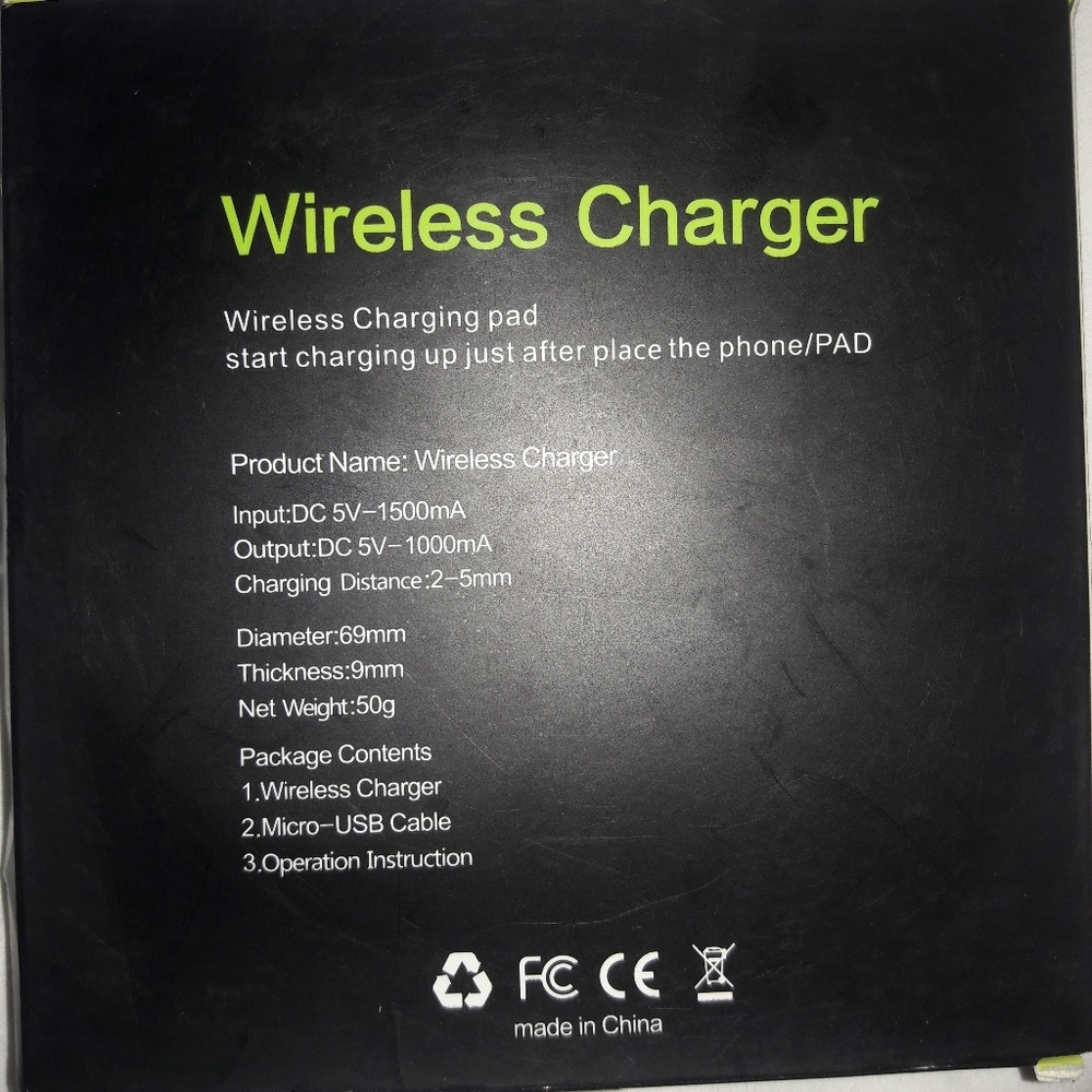 Wireless Charger. - Picture 2 of 2